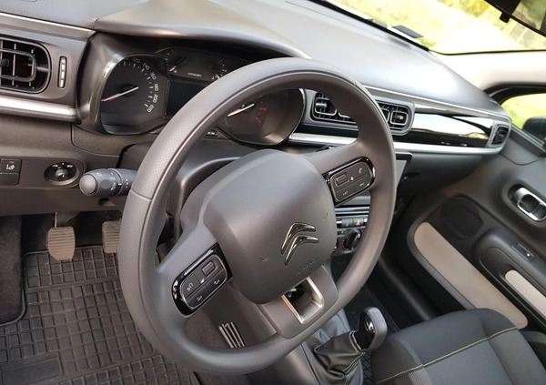 Citroen C3 cena 50450 przebieg: 23000, rok produkcji 2021 z Bydgoszcz małe 704